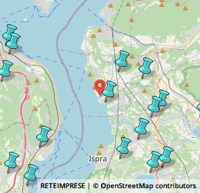 Mappa Leggiuno, 21038 Arolo VA, Italia (6.5495)