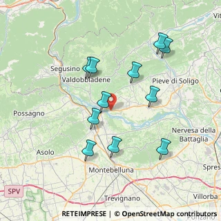 Mappa Piazzale Capitello, 31020 Vidor TV, Italia (7.15091)