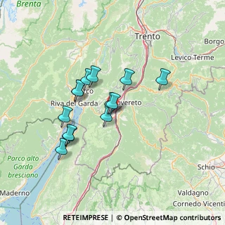 Mappa 38065, 38060 Mori TN, Italia (11.41923)