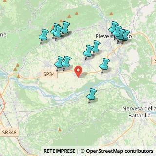 Mappa Via della Sega, 31020 Sernaglia della Battaglia TV, Italia (4.265)