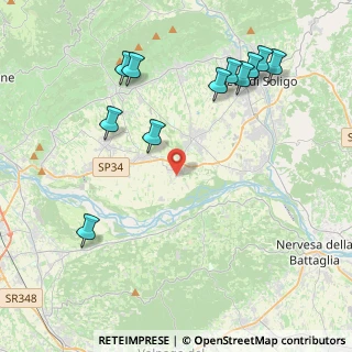 Mappa Via della Sega, 31020 Sernaglia della Battaglia TV, Italia (4.77818)