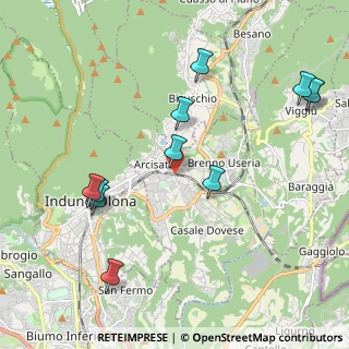 Mappa Via 4 Novembre, 21051 Arcisate VA, Italia (2.29)
