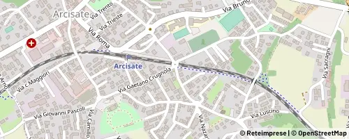 Mappa Arcisate