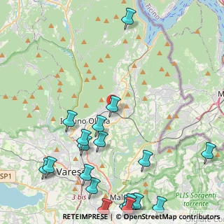 Mappa Via 4 Novembre, 21051 Arcisate VA, Italia (6.113)