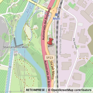 Mappa Via Per Marco, 12/D, 38068 Rovereto, Trento (Trentino-Alto Adige)