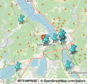 Mappa Via S. Carlo Borromeo, 23868 Valmadrera LC, Italia (3.7275)