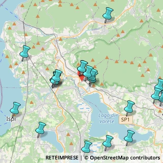 Mappa Via dei Gelsomini, 21026 Gavirate VA, Italia (4.935)