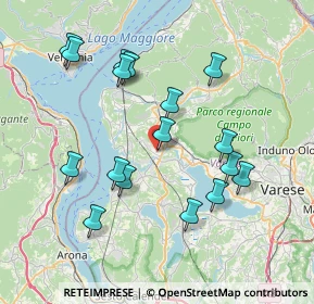 Mappa Via Sant' Alessandro, 21023 Besozzo VA, Italia (7.58471)