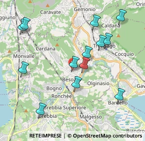 Mappa Via Sant' Alessandro, 21023 Besozzo VA, Italia (2.12154)