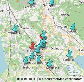 Mappa Via Sant' Alessandro, 21023 Besozzo VA, Italia (1.97118)