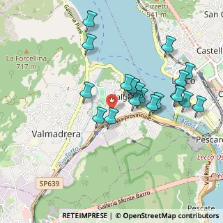 Mappa Via Selvetta Angolo, 23864 Malgrate LC, Italia (0.8875)