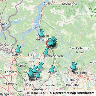 Mappa Via Selvetta Angolo, 23864 Malgrate LC, Italia (14.374)