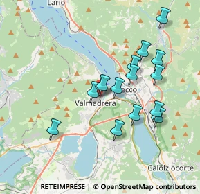 Mappa Viale Promessi Sposi, 23868 Valmadrera LC, Italia (3.24333)