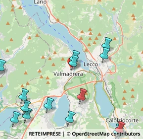 Mappa Viale Promessi Sposi, 23868 Valmadrera LC, Italia (5.81933)