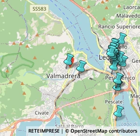 Mappa Viale Promessi Sposi, 23868 Valmadrera LC, Italia (2.3305)