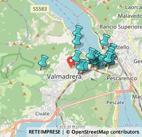 Mappa Viale Promessi Sposi, 23868 Valmadrera LC, Italia (1.353)