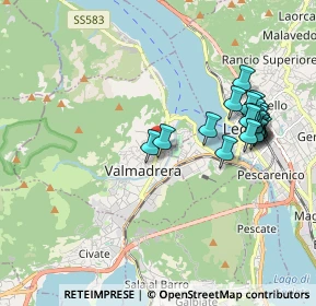 Mappa Viale Promessi Sposi, 23868 Valmadrera LC, Italia (1.9455)