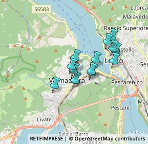 Mappa Viale Promessi Sposi, 23868 Valmadrera LC, Italia (1.28462)