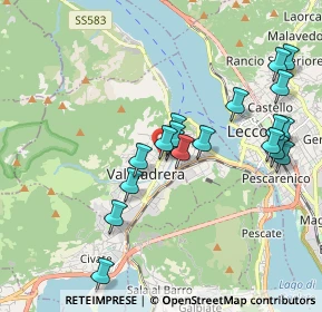 Mappa Viale Promessi Sposi, 23868 Valmadrera LC, Italia (1.84789)