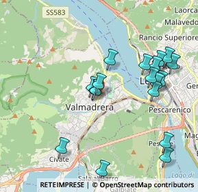 Mappa Viale Promessi Sposi, 23868 Valmadrera LC, Italia (1.99333)
