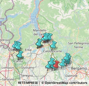 Mappa Viale Promessi Sposi, 23868 Valmadrera LC, Italia (14.929)