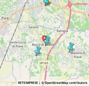 Mappa Via Sant'Anna, 31010 Mareno di Piave TV, Italia (3.36308)