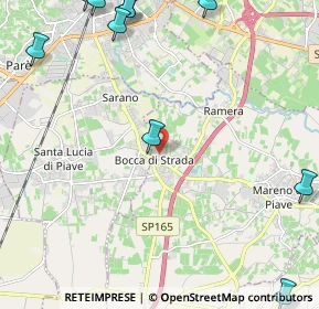 Mappa Via Sant'Anna, 31010 Mareno di Piave TV, Italia (3.395)