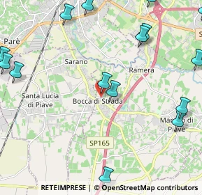 Mappa Via Sant'Anna, 31010 Mareno di Piave TV, Italia (3.23222)