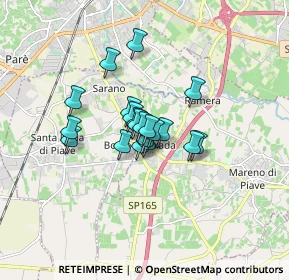 Mappa Via Sant'Anna, 31010 Mareno di Piave TV, Italia (0.9915)