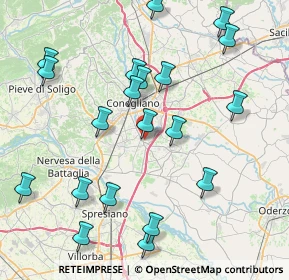 Mappa Via Sant'Anna, 31010 Mareno di Piave TV, Italia (9.0355)