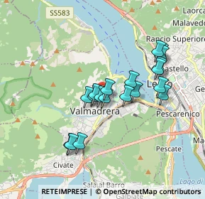 Mappa Via Frà Cristoforo, 23868 Valmadrera LC, Italia (1.49526)