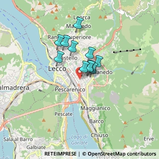 Mappa Via Caduti Lecchesi a Fossoli, 23900 Lecco LC, Italia (1.14545)