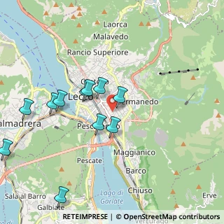 Mappa Via Caduti Lecchesi a Fossoli, 23900 Lecco LC, Italia (2.2225)