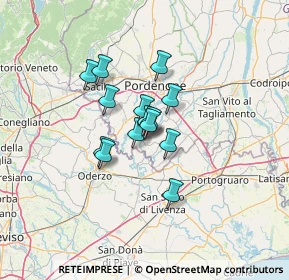 Mappa Via Gianturco, 33087 Pasiano di Pordenone PN, Italia (8.09929)