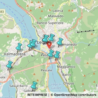 Mappa Via Antonio Ghislanzoni, 23900 Lecco LC, Italia (1.94917)