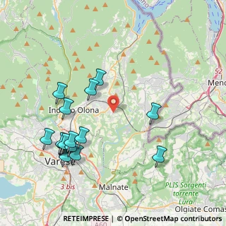 Mappa Via Claudio Monteverdi, 21051 Arcisate VA, Italia (4.42813)