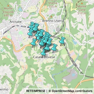 Mappa Via Claudio Monteverdi, 21051 Arcisate VA, Italia (0.48889)