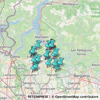 Mappa Via Bezzecca, 23900 Lecco LC, Italia (10.0815)