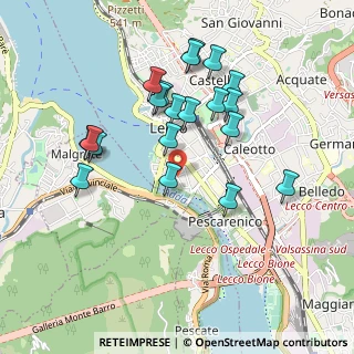 Mappa Via Bezzecca, 23900 Lecco LC, Italia (0.896)