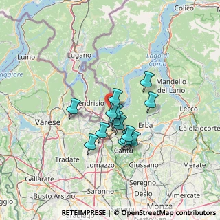 Mappa Via Pasubio, 22012 Cernobbio CO, Italia (10.08214)