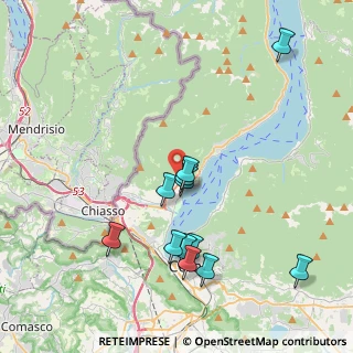 Mappa Via Pasubio, 22012 Cernobbio CO, Italia (4.03917)