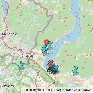 Mappa Via Pasubio, 22012 Cernobbio CO, Italia (4.41067)