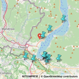 Mappa Via Pasubio, 22012 Cernobbio CO, Italia (4.56333)