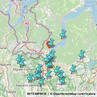 Mappa Via Pasubio, 22012 Cernobbio CO, Italia (9.5495)