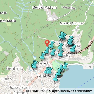 Mappa Via Pasubio, 22012 Cernobbio CO, Italia (0.525)