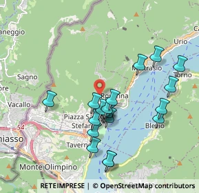 Mappa Via Pasubio, 22012 Cernobbio CO, Italia (1.8005)