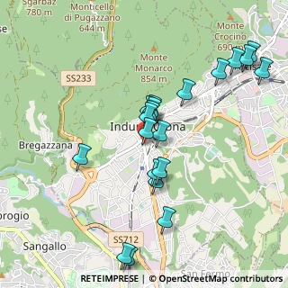 Mappa Via Andreoli, 21056 Induno Olona VA, Italia (0.9605)