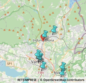 Mappa Via Andreoli, 21056 Induno Olona VA, Italia (5.34455)