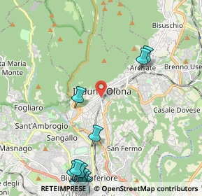 Mappa Via Andreoli, 21056 Induno Olona VA, Italia (3.24412)