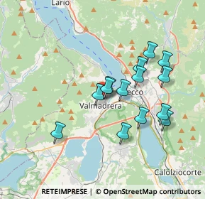 Mappa Via I Maggio, 23868 Valmadrera LC, Italia (3.10214)